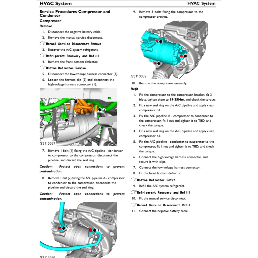 MG ZS EV (2022+) SERVICE WORKSHOP MANUAL