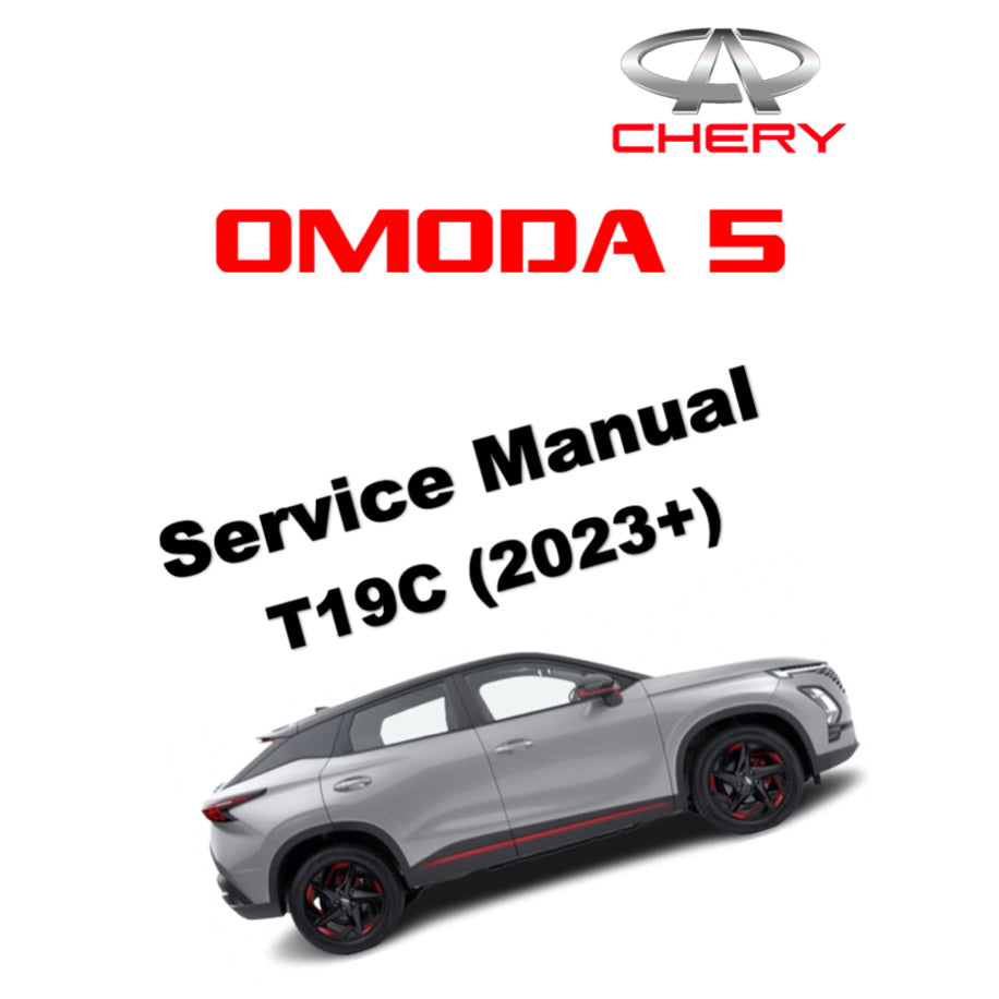 CHERY OMODA 5 (2023+) SERVICE WORKSHOP MANUAL