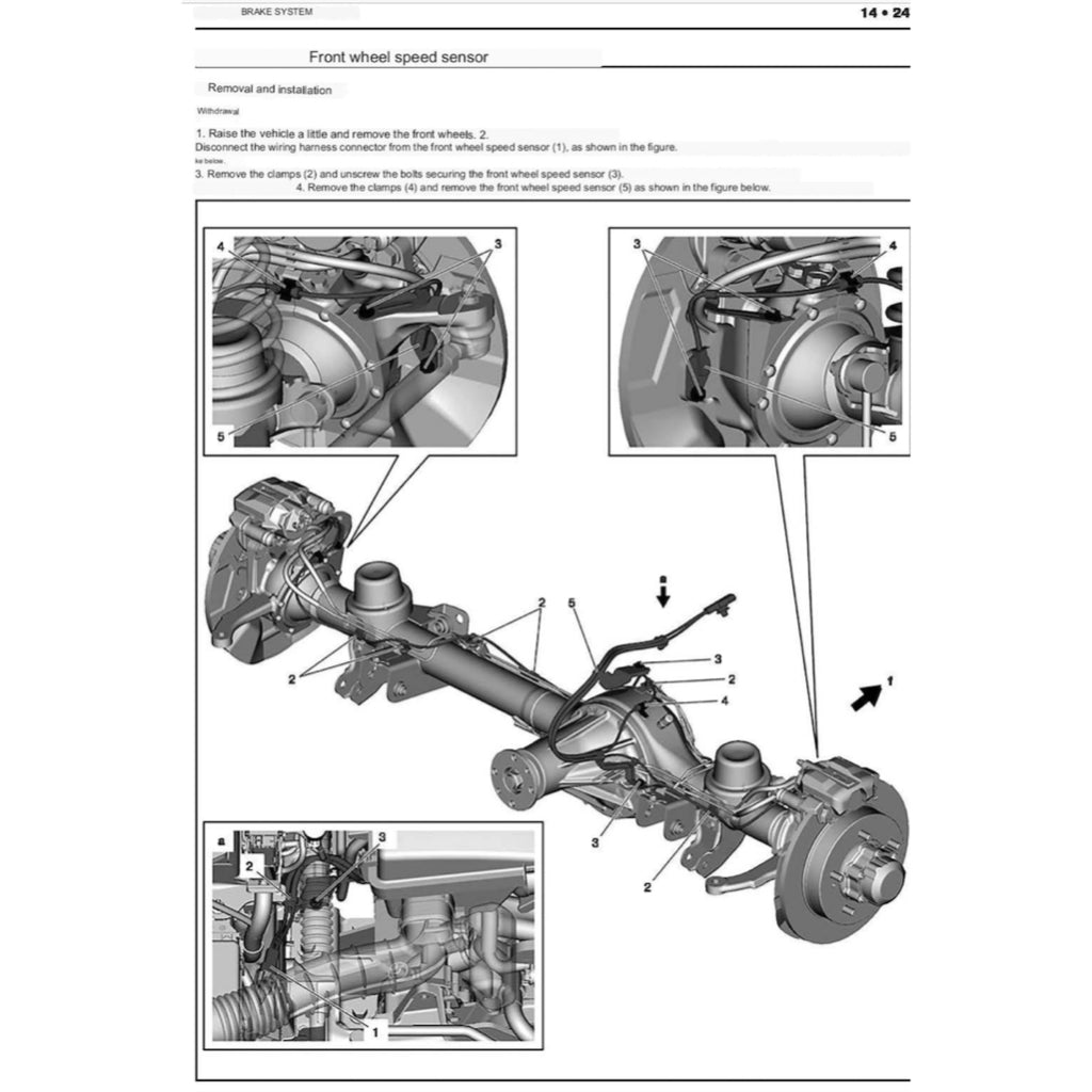 SUZUKI JIMNY JB74 (2018+) SERVICE WORKSHOP MANUAL