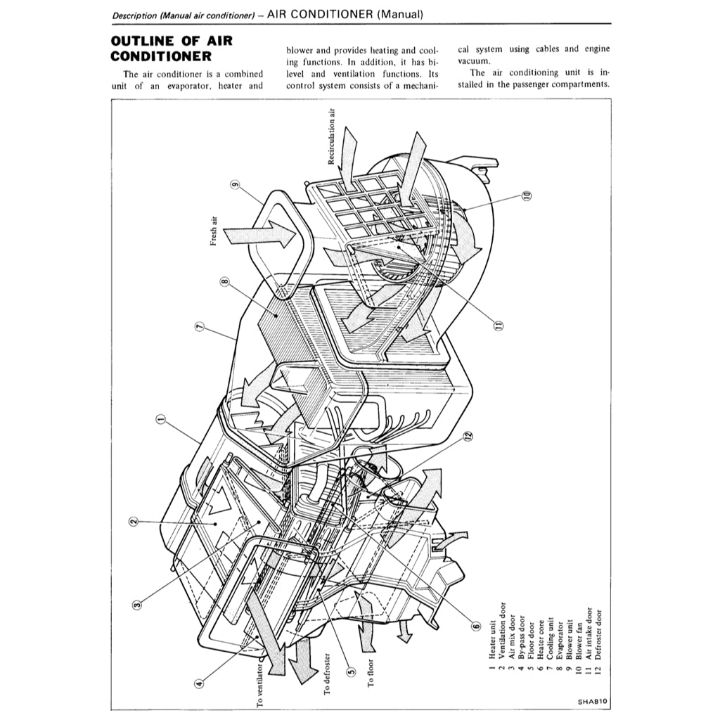 DATSUN FAIRLADY 280ZX S130 (1978-1983) SERVICE WORKSHOP MANUAL