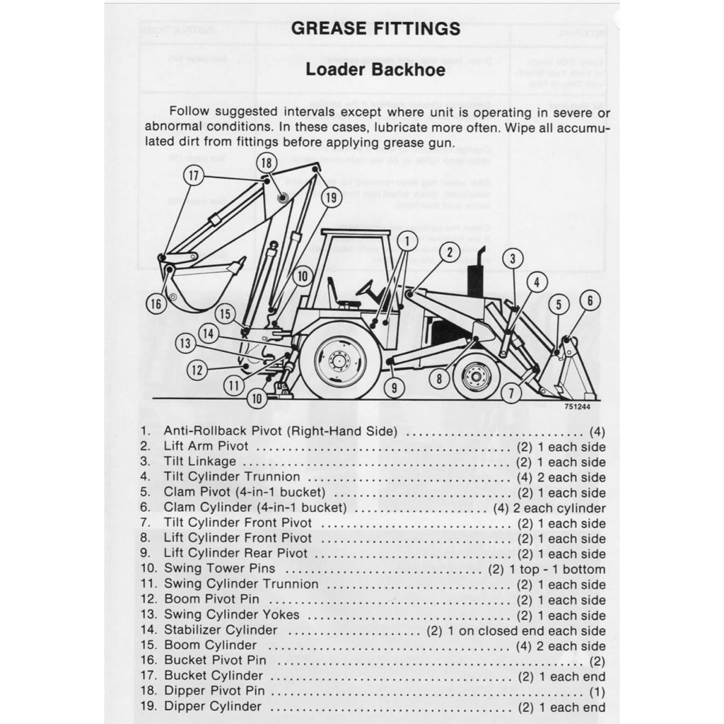 CASE 580C LOADER BACKOE SERVICE WORKSHOP MANUAL+ PARTS CATALOGUE