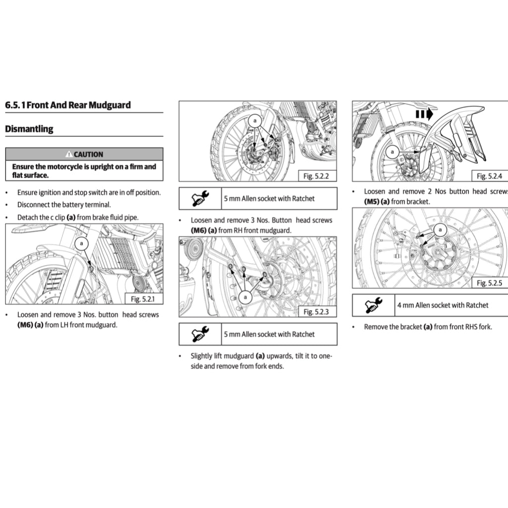 ROYAL ENFIELD NEW HIMALAYAN 450 (2024+) SERVICE WORKSHOP MANUAL + OWNER'S MANUAL