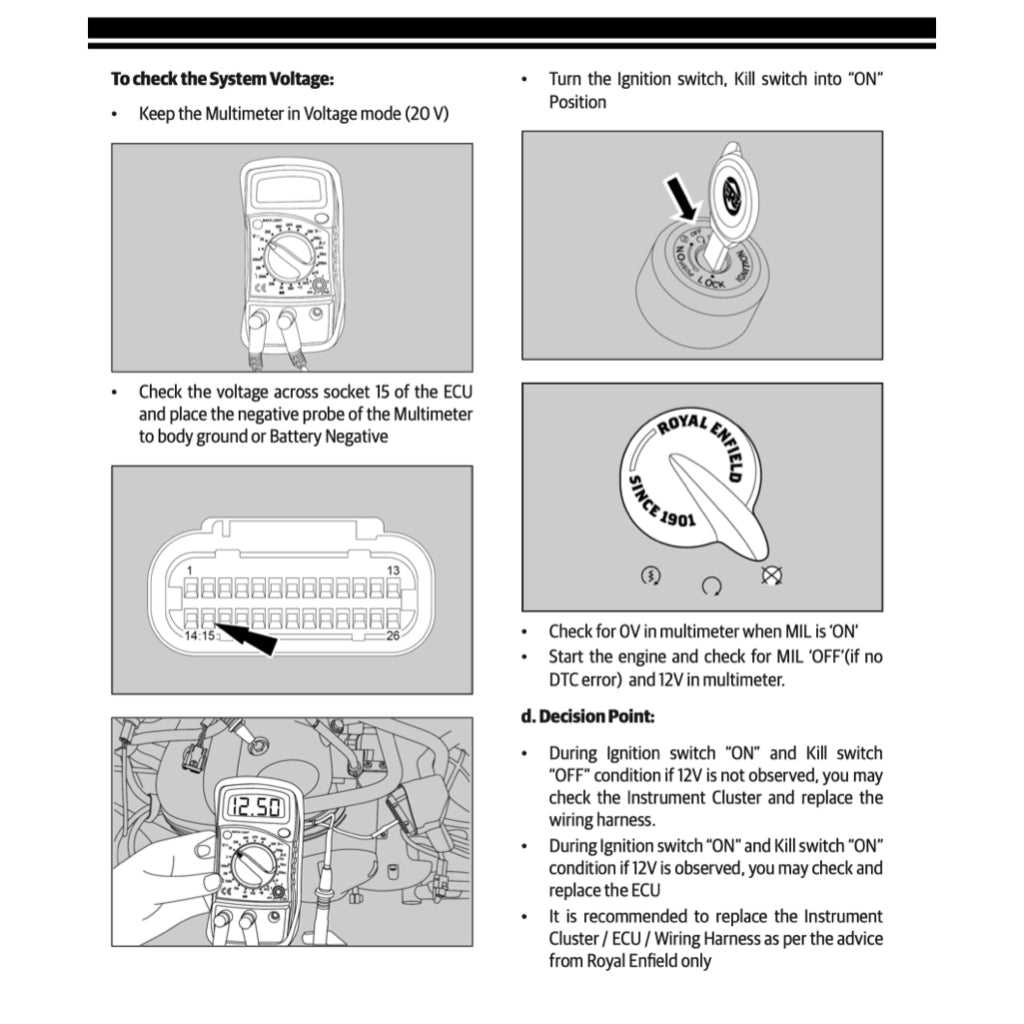 ROYAL ENFIELD CLASSIC 350 (2022-2023) SERVICE WORKSHOP MANUAL + OWNER'S MANUAL