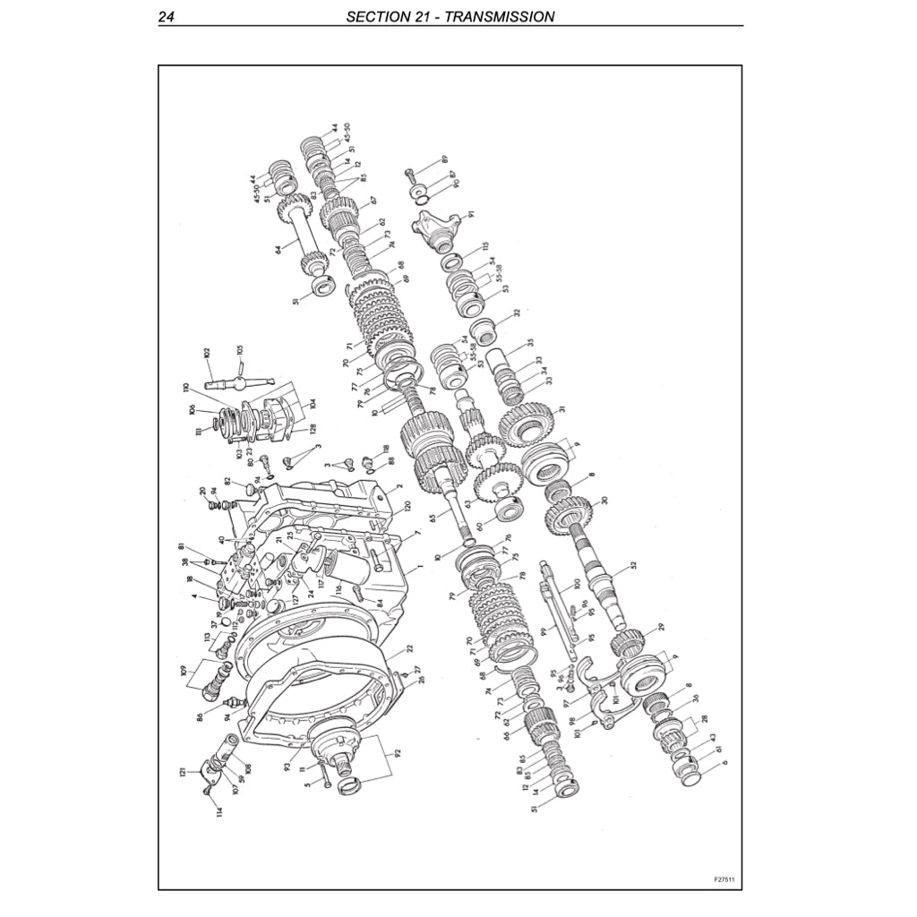 CASE 580SR 590SR(+) 695SR LOADER BACKOE SERVICE WORKSHOP MANUAL+ PARTS CATALOGUE