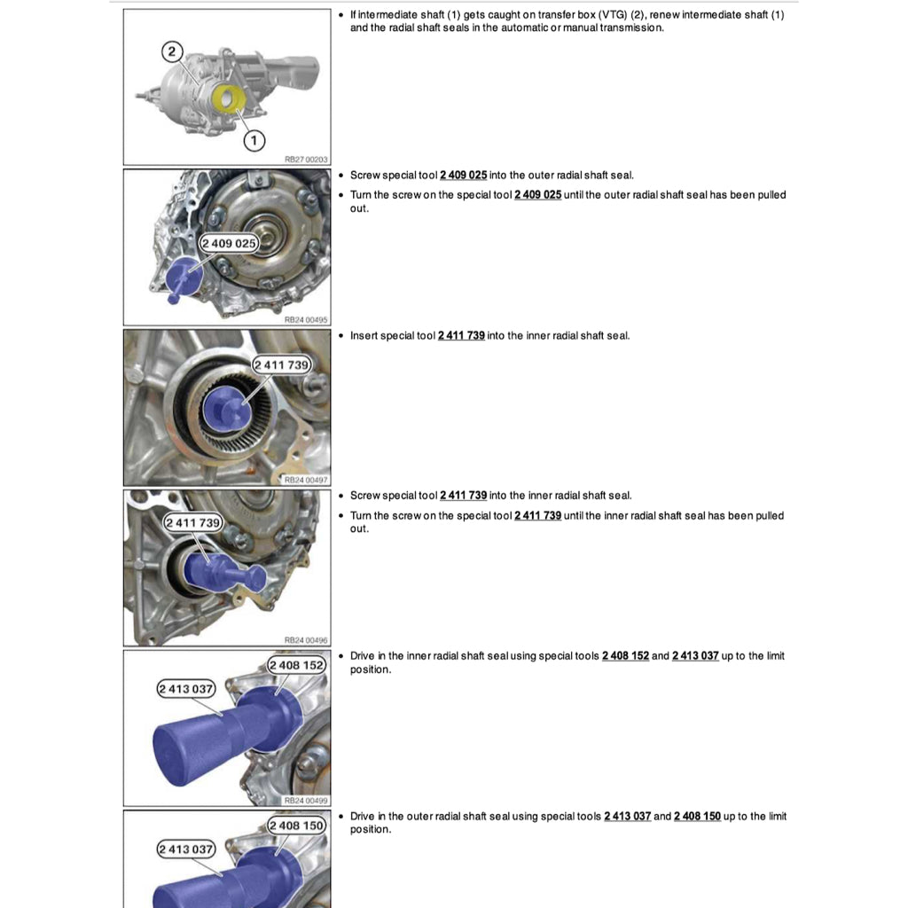 BMW X2 F39 (2018-2023) SERVICE WORKSHOP MANUAL