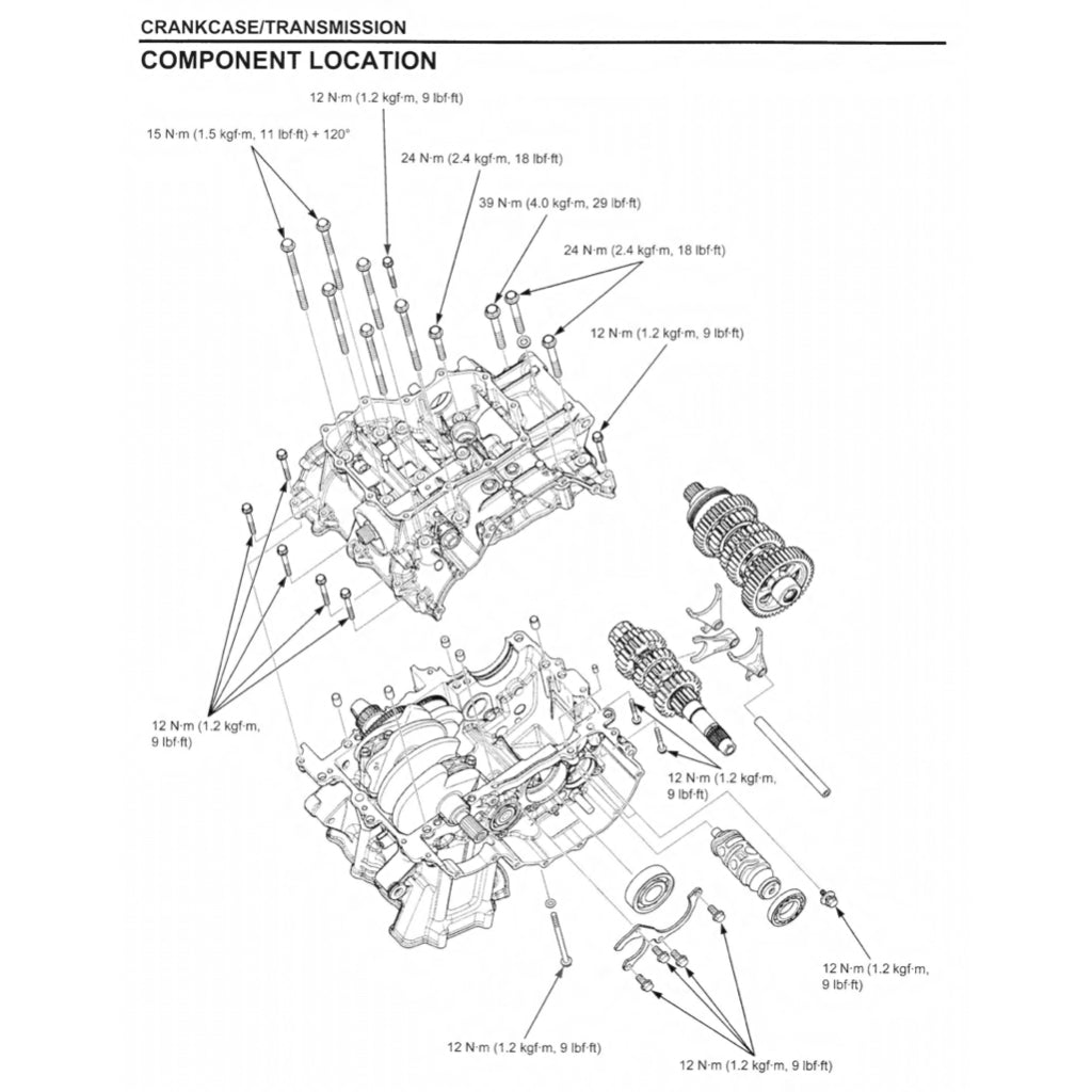 HONDA CB500X (2013-2018) SERVICE WORKSHOP MANUAL + PARTS CATALOGUE + OWNER'S MANUAL