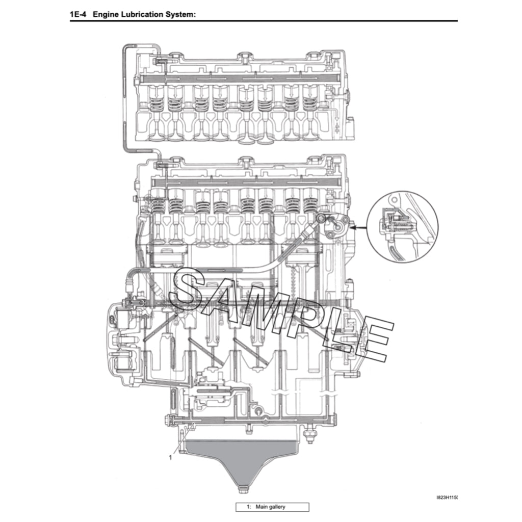 SUZUKI GSX1300BK/A B-KING (2008+) SERVICE WORKSHOP MANUAL + OWNER MANUAL