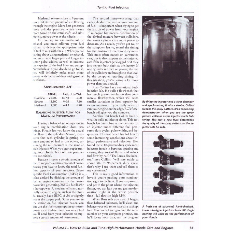 HIGH PERFORMANCE HONDA BUILDER'S HANDBOOK ( B & D series) - SA49