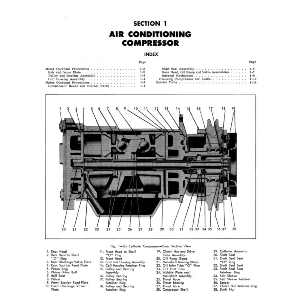 CHEVROLET CORVETTE C2 (1962-1967) SERVICE WORKSHOP MANUAL