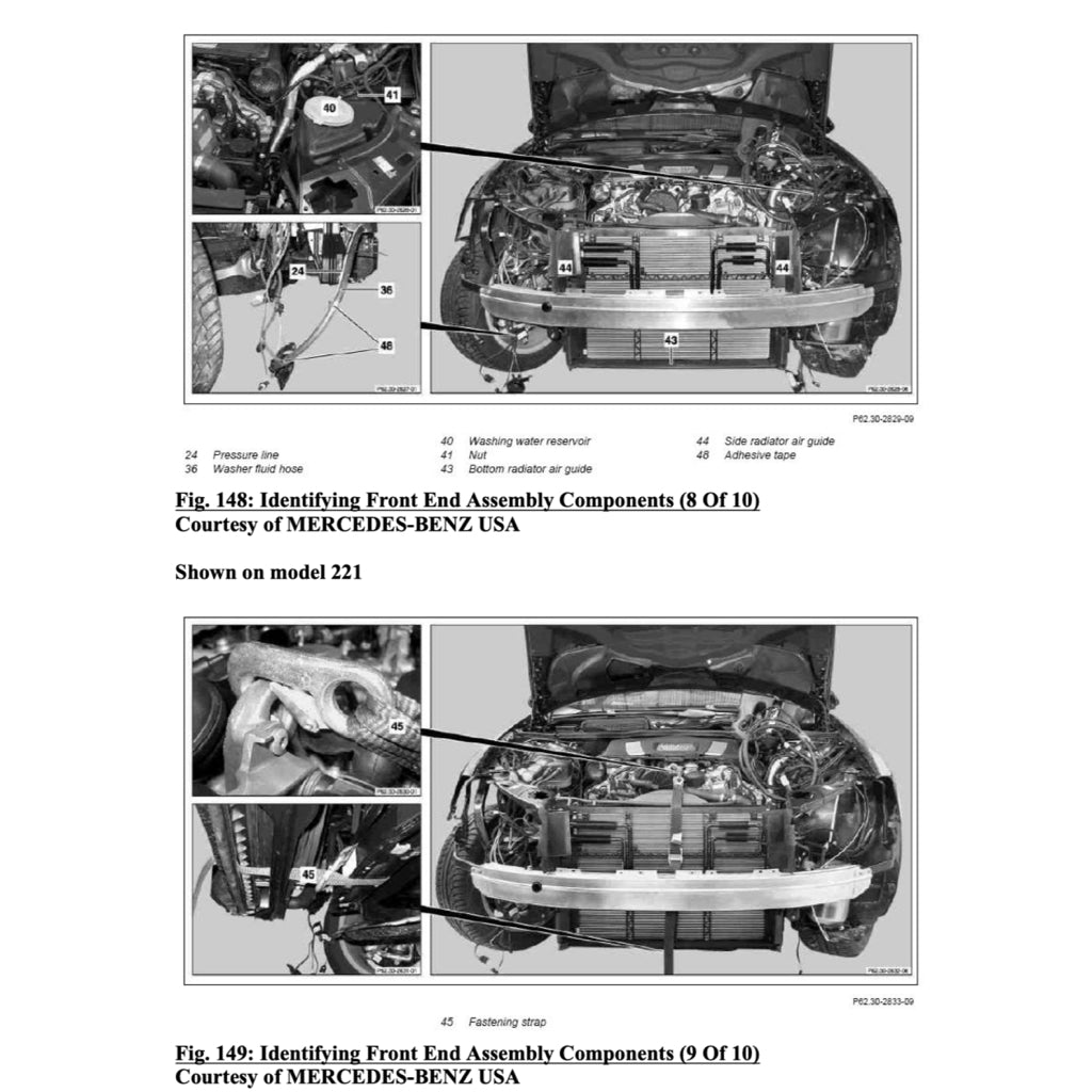 MERCEDES-BENZ W221 (2006-2013) SERVICE WORKSHOP MANUAL