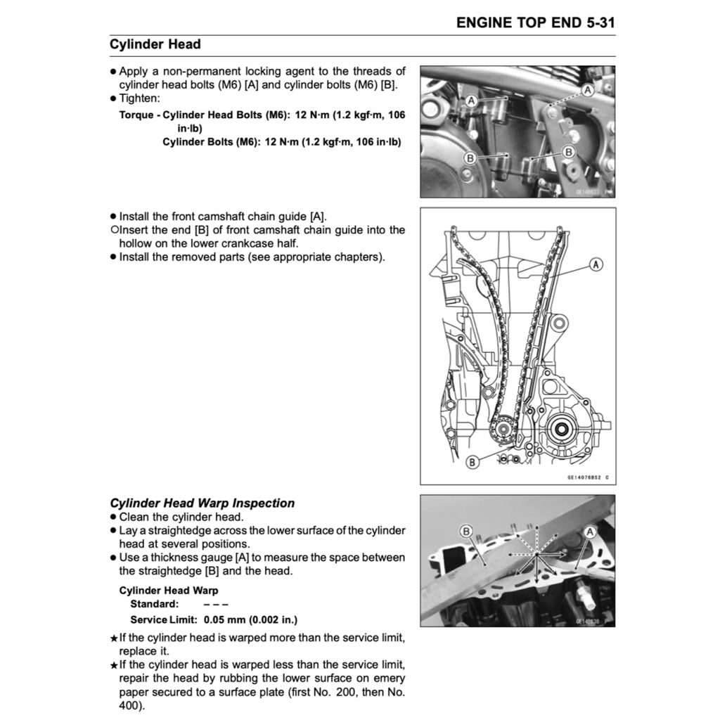 KAWASAKI VULCAN S650 (2015+) SERVICE WORKSHOP MANUAL + PARTS CATALOGUE + OWNER'S MANUAL