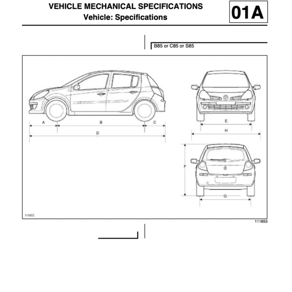 RENAULT CLIO III BR/CR (2005-2014) SERVICE WORKSHOP MANUAL