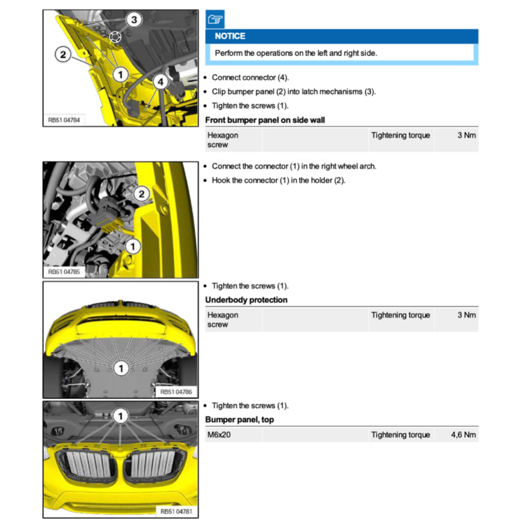 BMW X3 G01 xDRIVE 30i (2017+) SERVICE WORKSHOP MANUAL