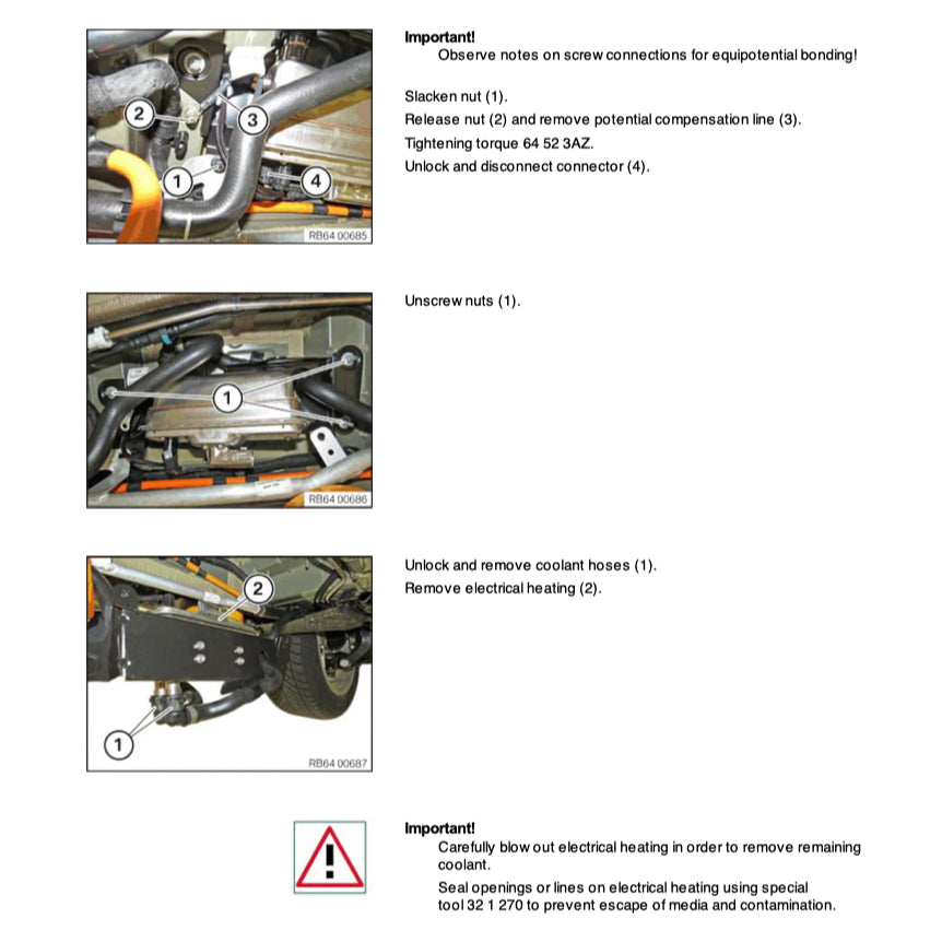 BMW X5 F15 Xdrive40e (2013-2018) SERVICE WORKSHOP MANUAL