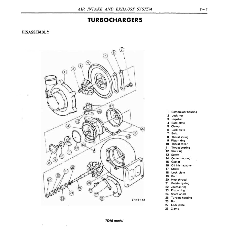 NISSAN UD DIESEL ENGINE FD6 / FD6T SERVICE REPAIR MANUAL