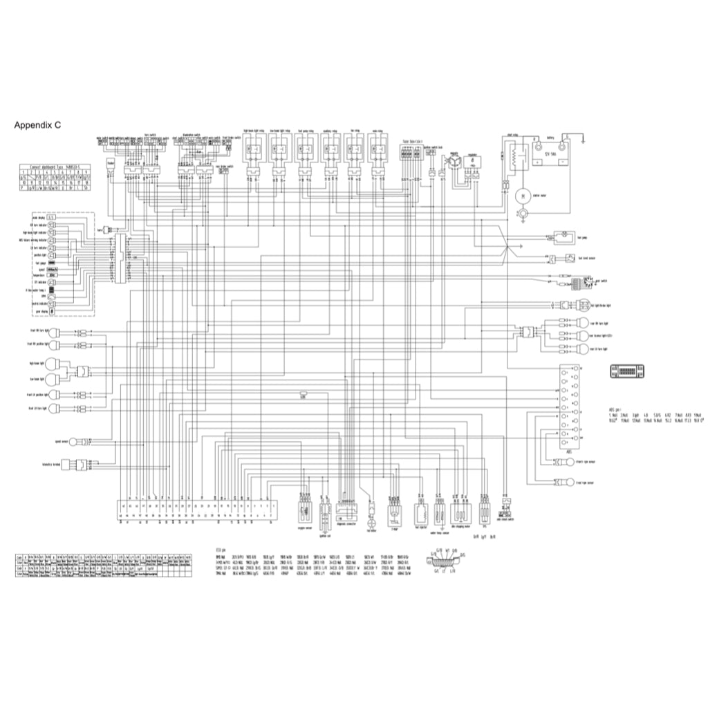 CFMOTO 250SR (2020+) SERVICE WORKSHOP MANUAL + PARTS CATALOGUE + OWNER'S MANUAL