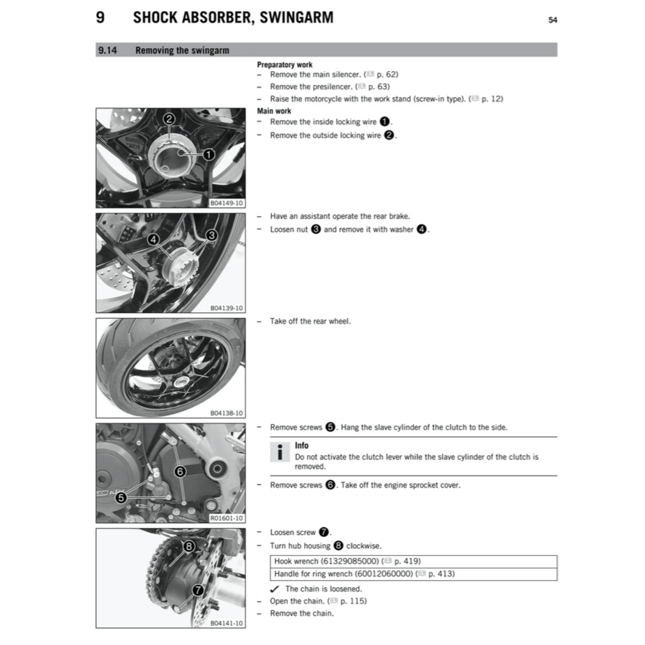 KTM 1290 SUPER DUKE SUPERDUKE (2014-2019) SERVICE WORKSHOP MANUAL + OWNER MANUAL