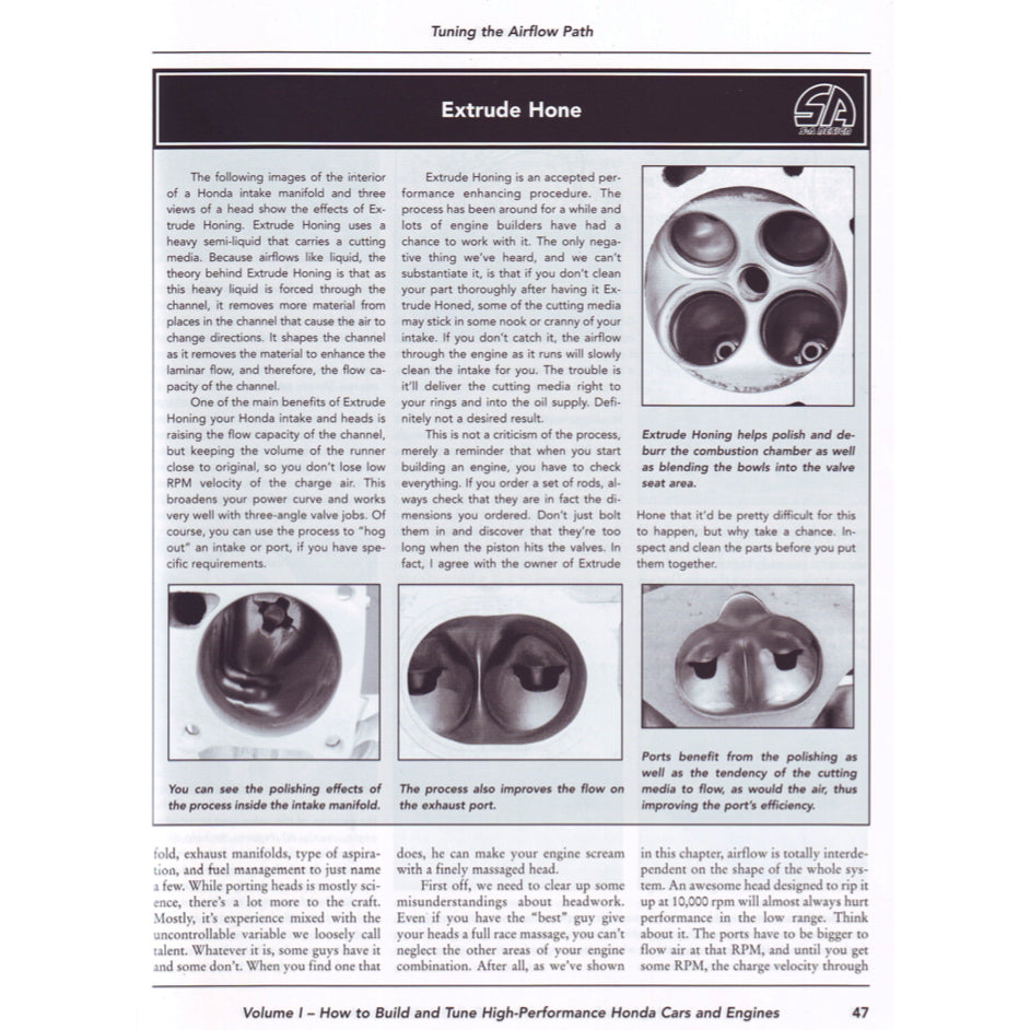 HIGH PERFORMANCE HONDA BUILDER'S HANDBOOK ( B & D series) - SA49