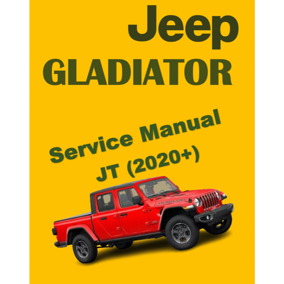 JEEP GLADIATOR JT (2020+) SERVICE WORKSHOP MANUAL