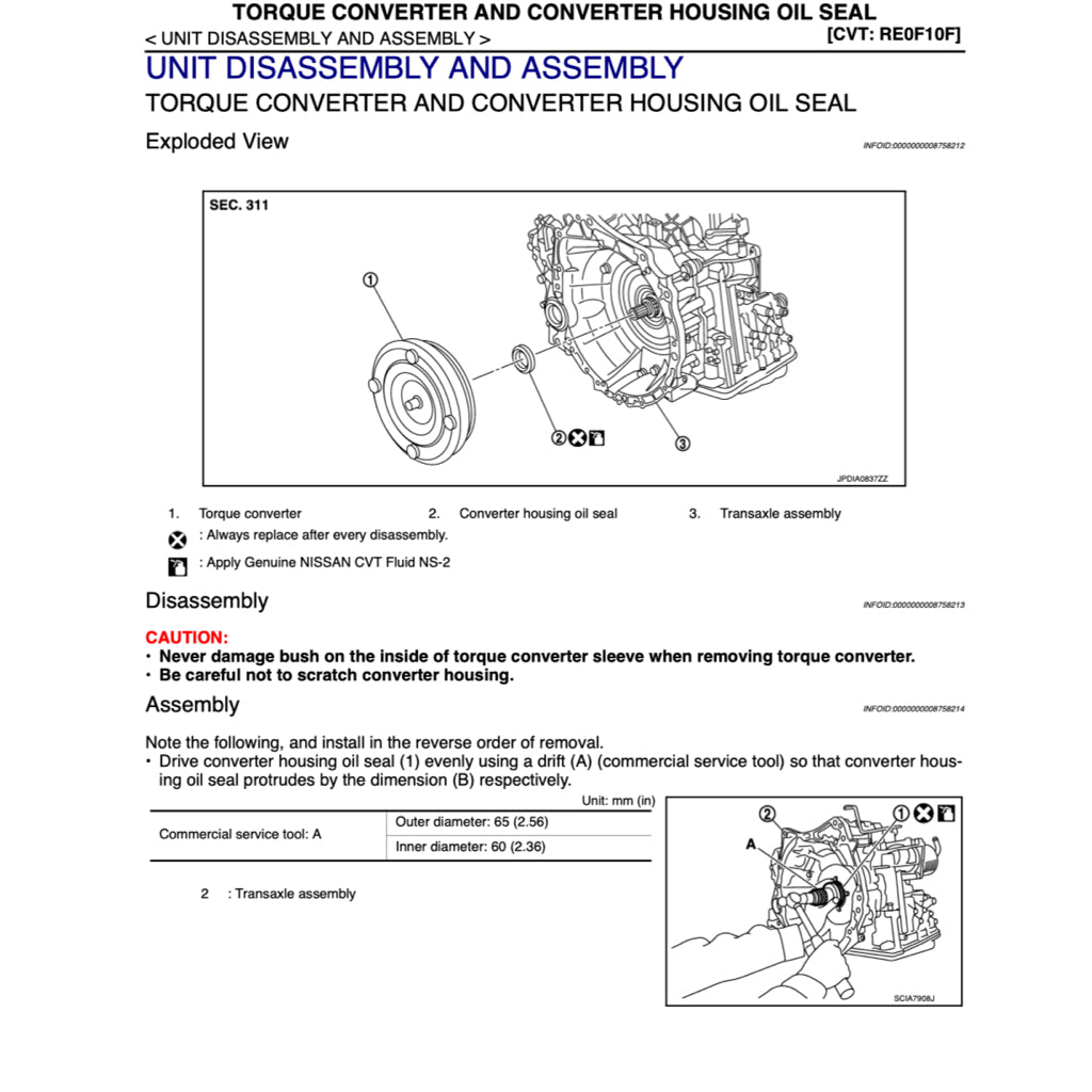 NISSAN SERENA C26 (2010-2016) SERVICE WORKSHOP MANUAL