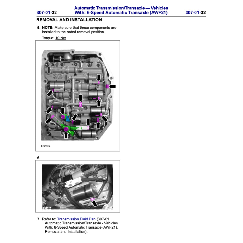 FORD MONDEO MK4 (2007-2014) SERVICE WORKSHOP MANUAL