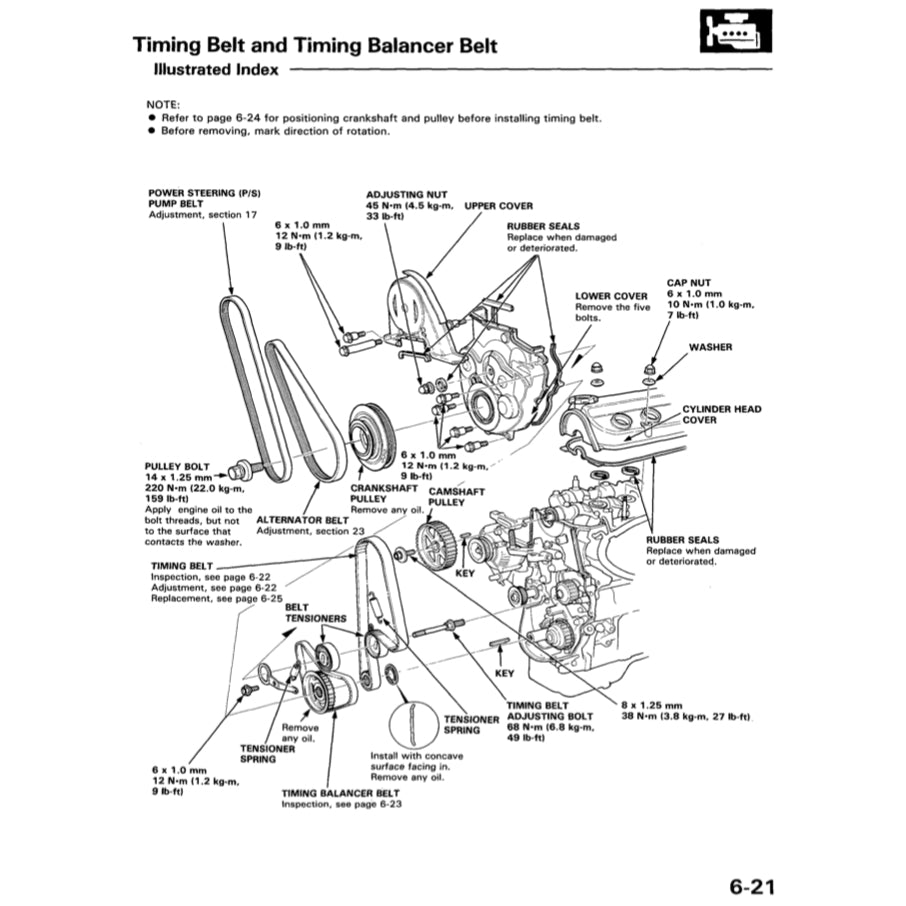 HONDA ACCORD 5 CC/CE (1993-1998) SERVICE WORKSHOP MANUAL