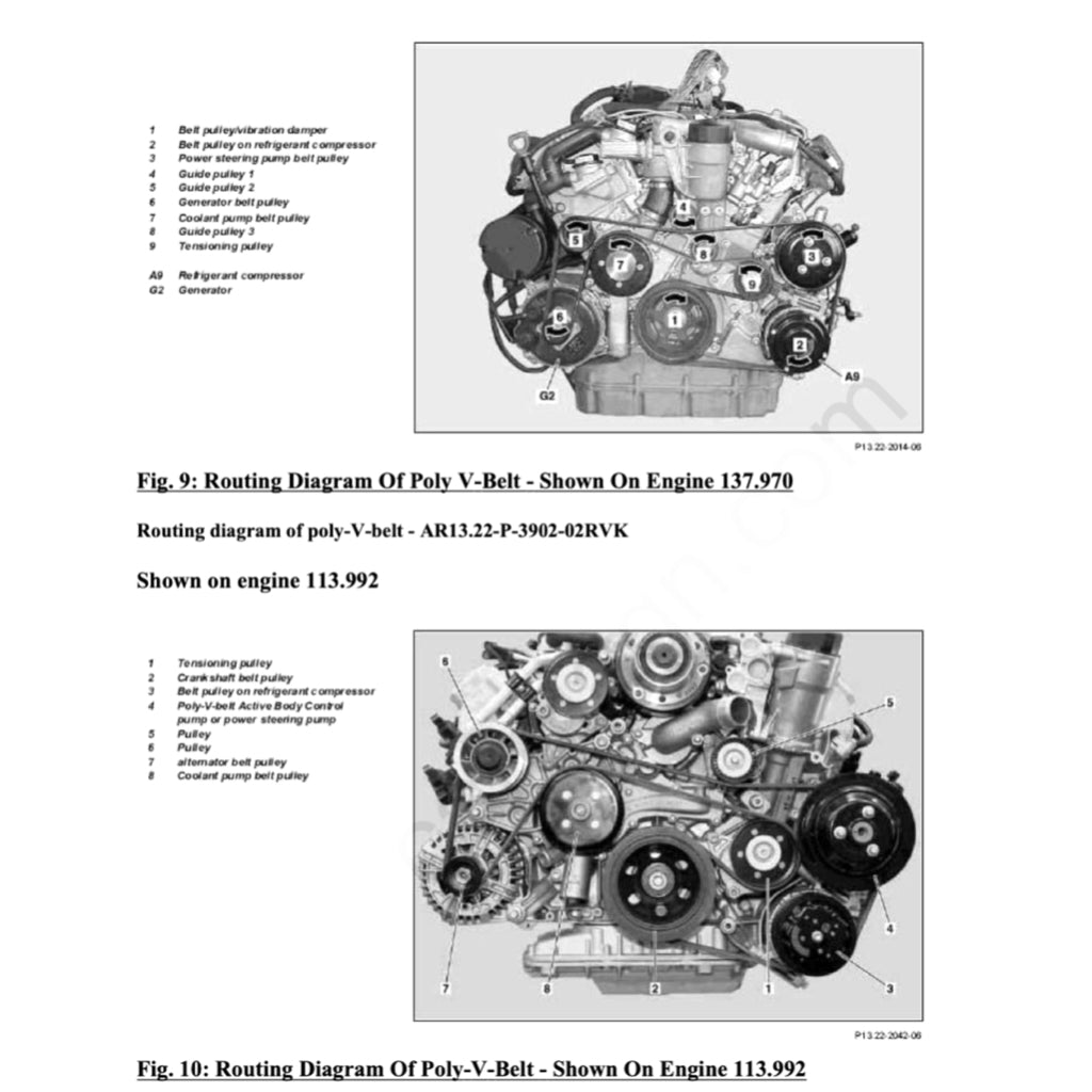 MERCEDES-BENZ W215/ W220 M137 (1999-2007) SERVICE WORKSHOP MANUAL