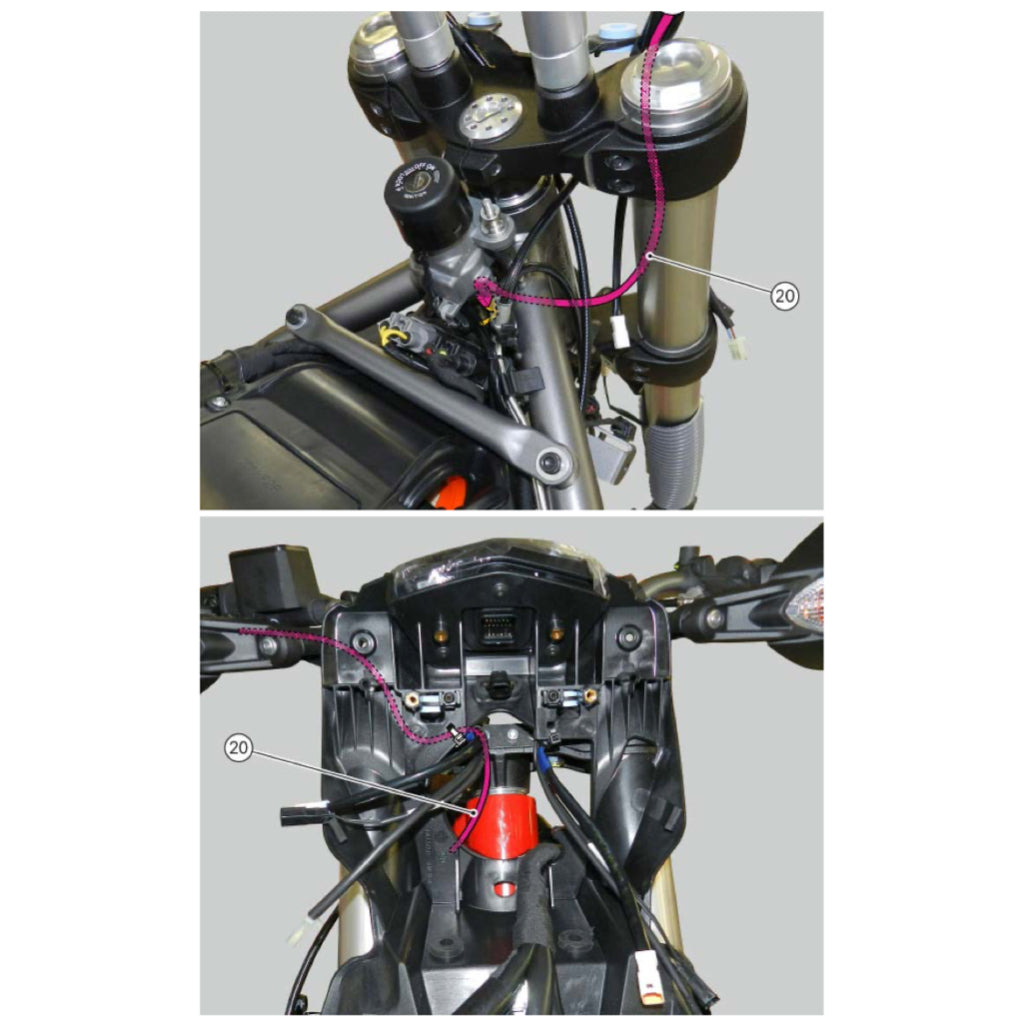 DUCATI HYPERSTRADA 821 (2013-2017) SERVICE WORKSHOP MANUAL + PARTS CATALOGUE + OWNER'S MANUAL