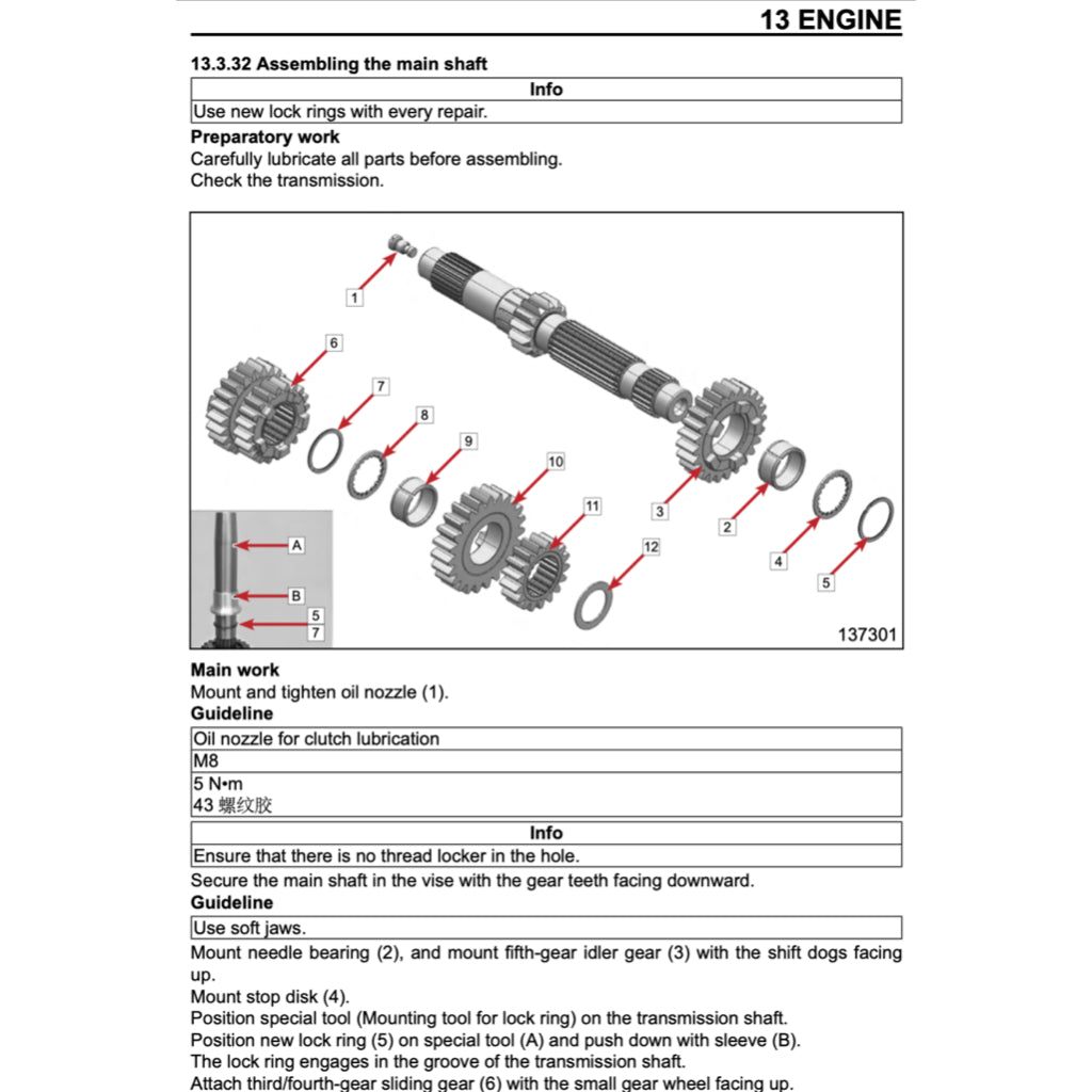 CFMOTO 800MT 800 MT (2021+) SERVICE WORKSHOP MANUAL + PARTS CATALOGUE + OWNER'S MANUAL