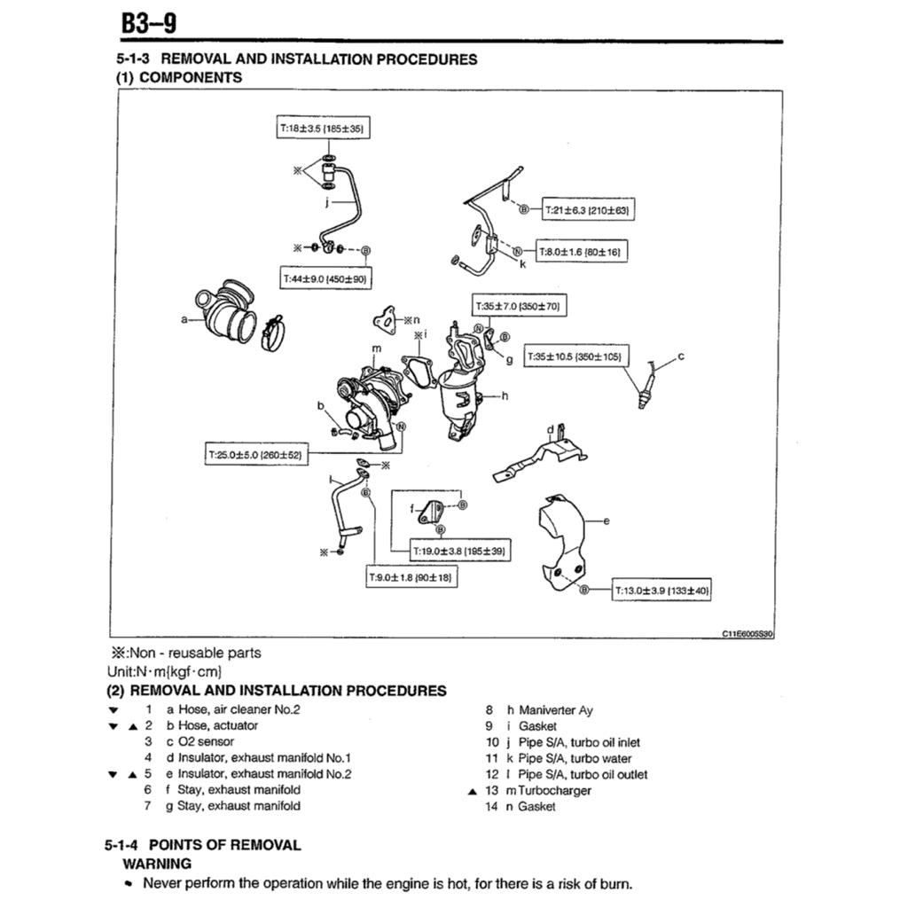 DAIHATSU ENGINE JB-DET SERVICE WORKSHOP MANUAL