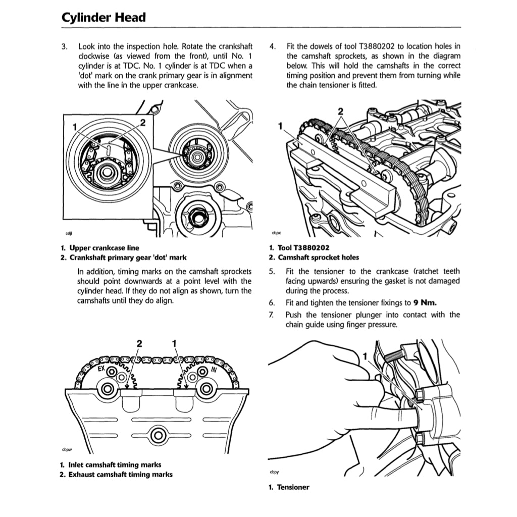 TRIUMPH ROCKET III CLASSIC / TOURING / GT / R (2004-2022) SERVICE WORKSHOP MANUAL