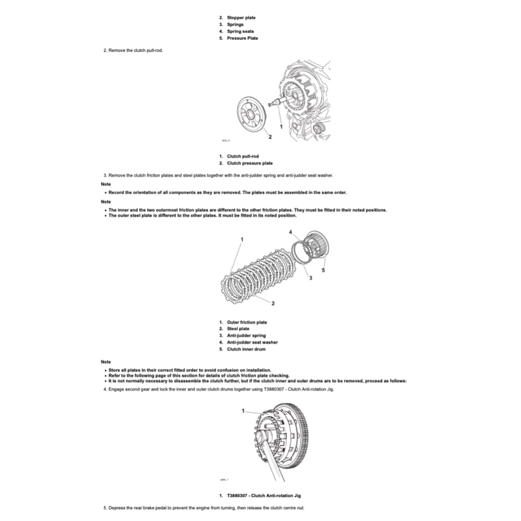 TRIUMPH TIGER 900 RALLY PRO (2020-2023) SERVICE WORKSHOP MANUAL + OWNER'S MANUAL