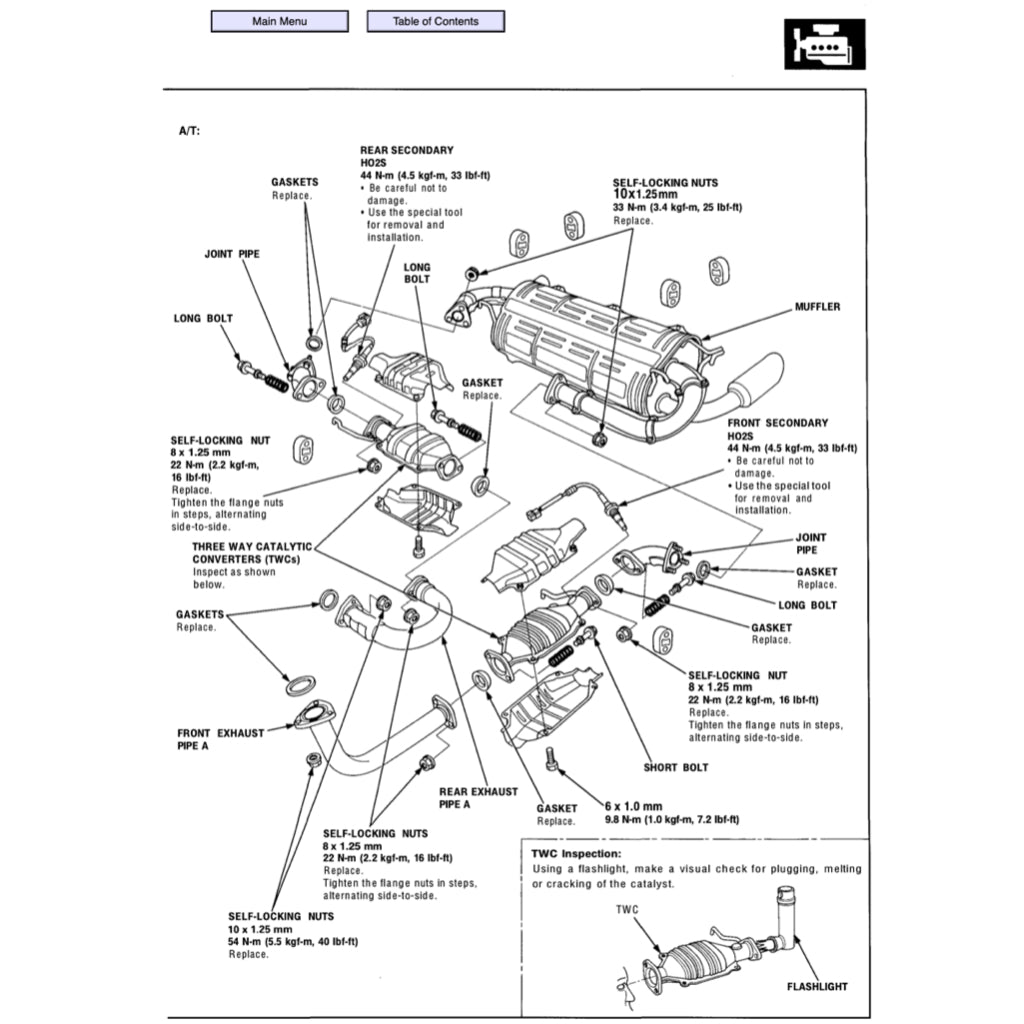 HONDA NSX NA1/2 (1990-2005) SERVICE WORKSHOP MANUAL