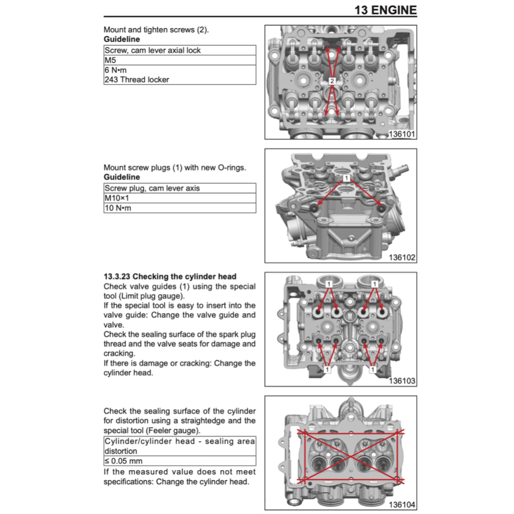CFMOTO 800MT IBEX 800-S/T (2023+) SERVICE WORKSHOP MANUAL + PARTS CATALOGUE + OWNER MANUAL