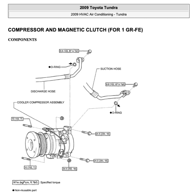 TOYOTA TUNDRA XK50 (2007-2013) SERVICE WORKSHOP MANUAL