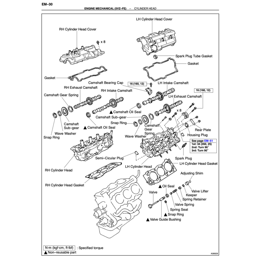 TOYOTA TUNDRA VCK30/40 (2000-2004) SERVICE WORKSHOP MANUAL