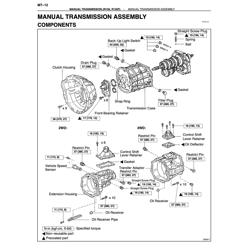 TOYOTA TUNDRA VCK30/40 (2000-2004) SERVICE WORKSHOP MANUAL