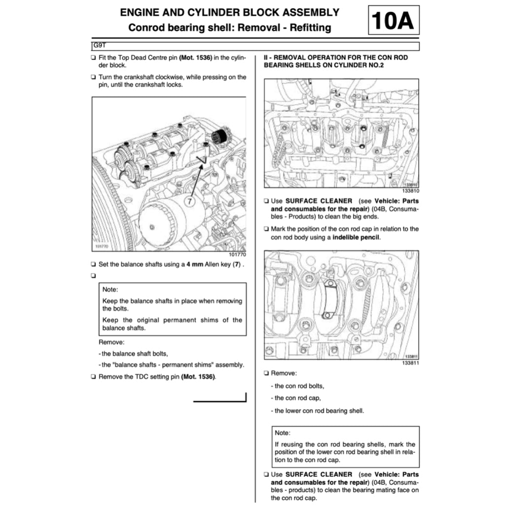 RENAULT ESPACE 4 (2002-2015) SERVICE WORKSHOP MANUAL