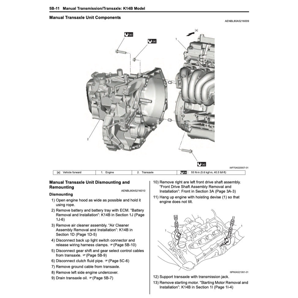 SUZUKI ERTIGA ZE MHEV (2012-2018) SERVICE WORKSHOP MANUAL
