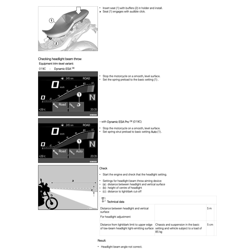 BMW S1000 XR II K69 (2020+) SERVICE WORKSHOP MANUAL + PARTS CATALOGUE + RIDER'S MANUAL