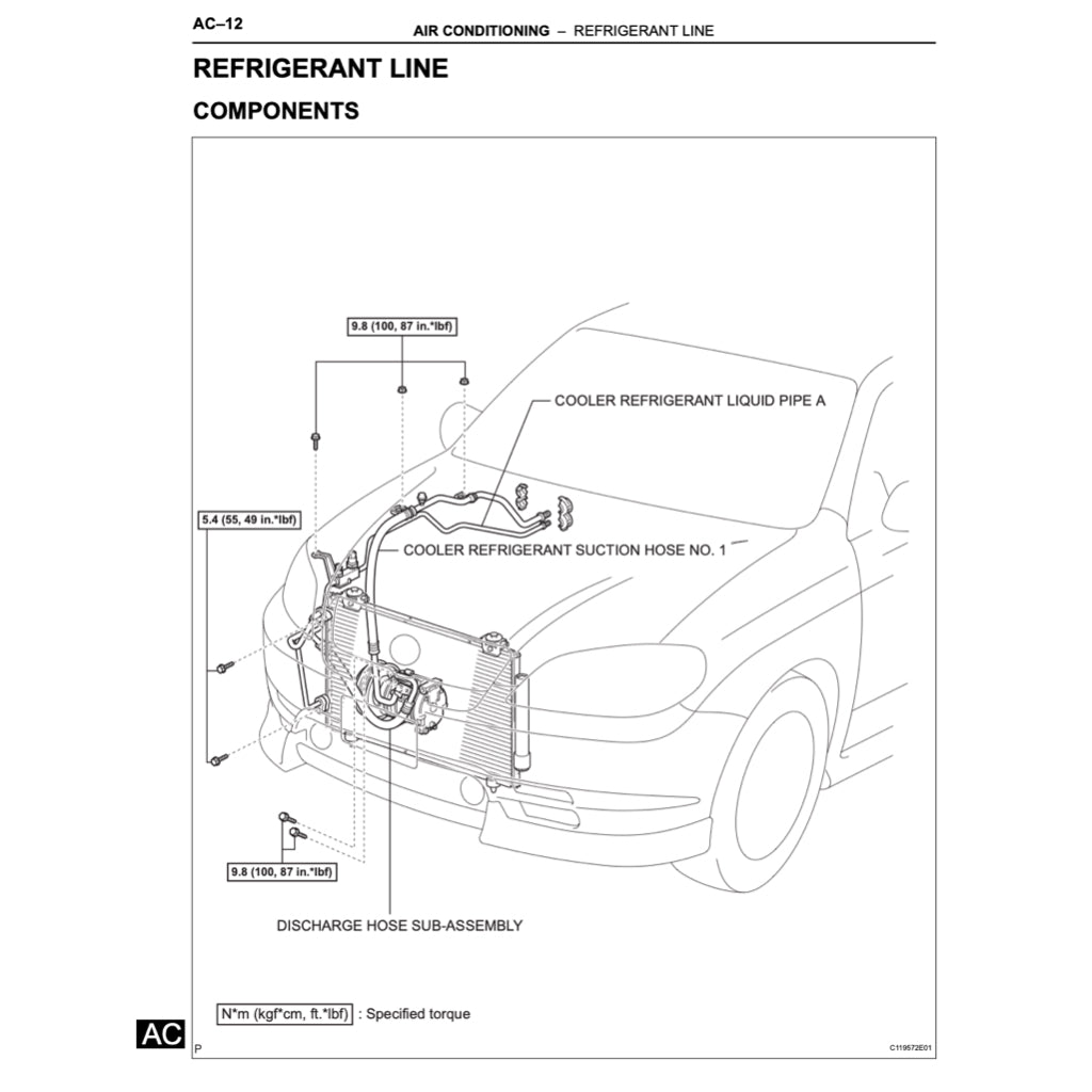TOYOTA COROLLA MATRIX (2003-2008) SERVICE WORKSHOP MANUAL