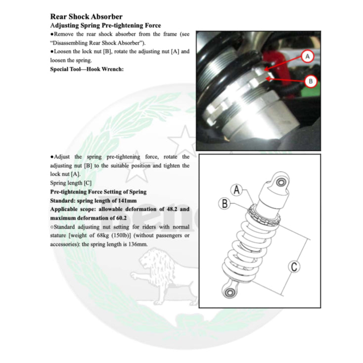 BENELLI TNT 135i (2017-2020) SERVICE WORKSHOP MANUAL + PARTS CATALOGUE + OWNER'S MANUAL