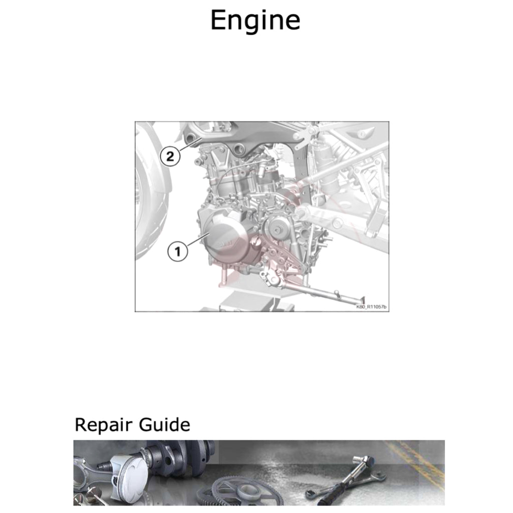 BMW F850 GS ADVENTURE K82 (2018-2023) SERVICE WORKSHOP MANUAL + RIDER'S MANUAL