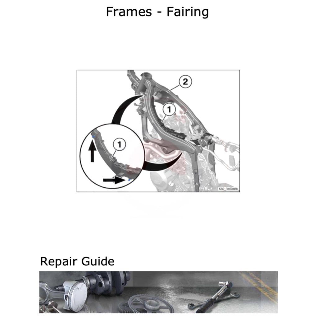 BMW F850 GS ADVENTURE K82 (2018-2023) SERVICE WORKSHOP MANUAL + RIDER'S MANUAL
