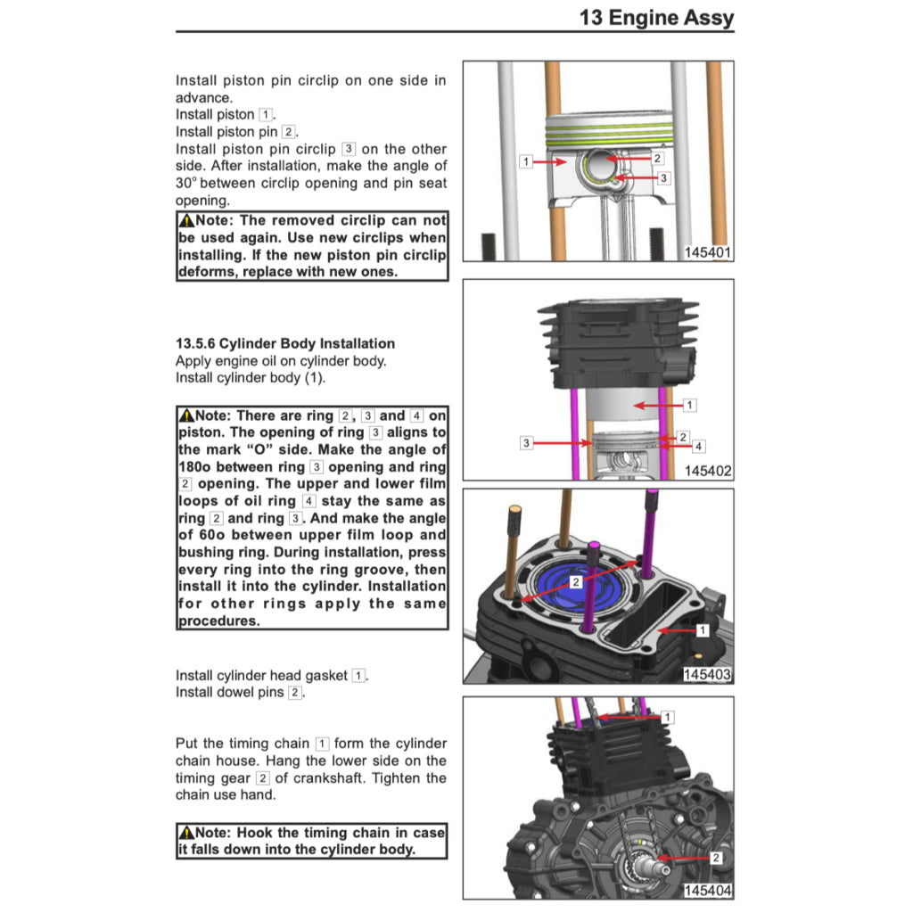 CFMOTO 150NK CF150-3A (2019-2023) SERVICE WORKSHOP MANUAL + PARTS CATALOGUE