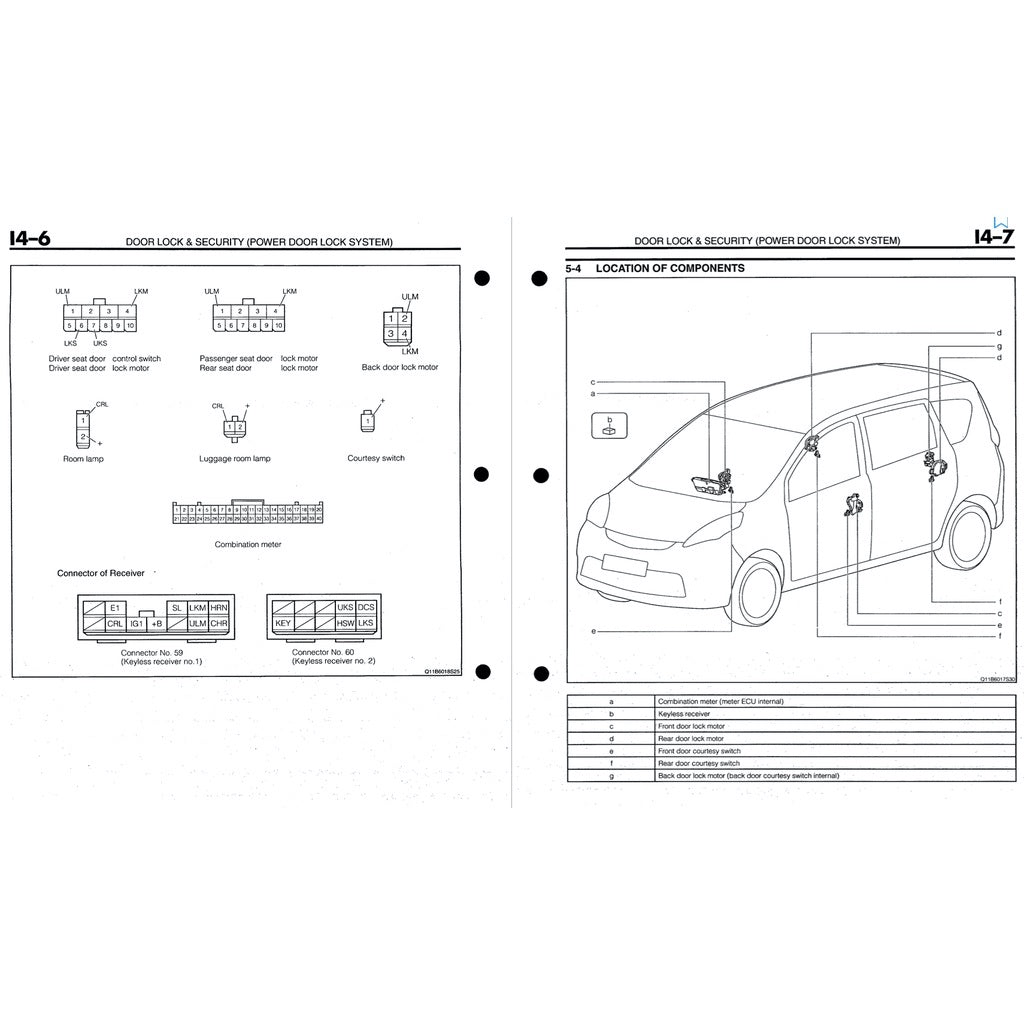 DAIHATSU BOON LUMINAS M500 (2009-2021) SERVICE WORKSHOP MANUAL