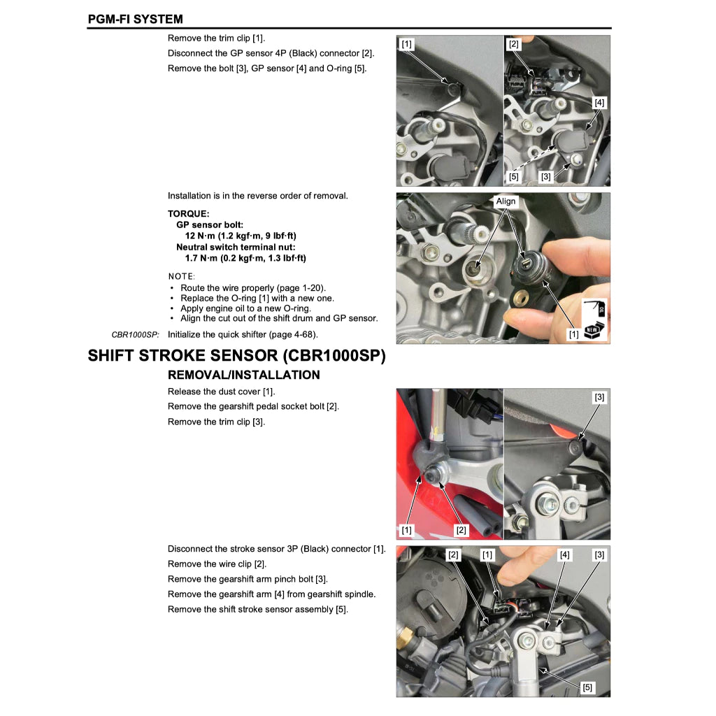 HONDA CBR1000RR-R / SP FIREBLADE SC82 (2020+) SERVICE WORKSHOP MANUAL + PARTS CATALOGUE + OWNER'S MANUAL