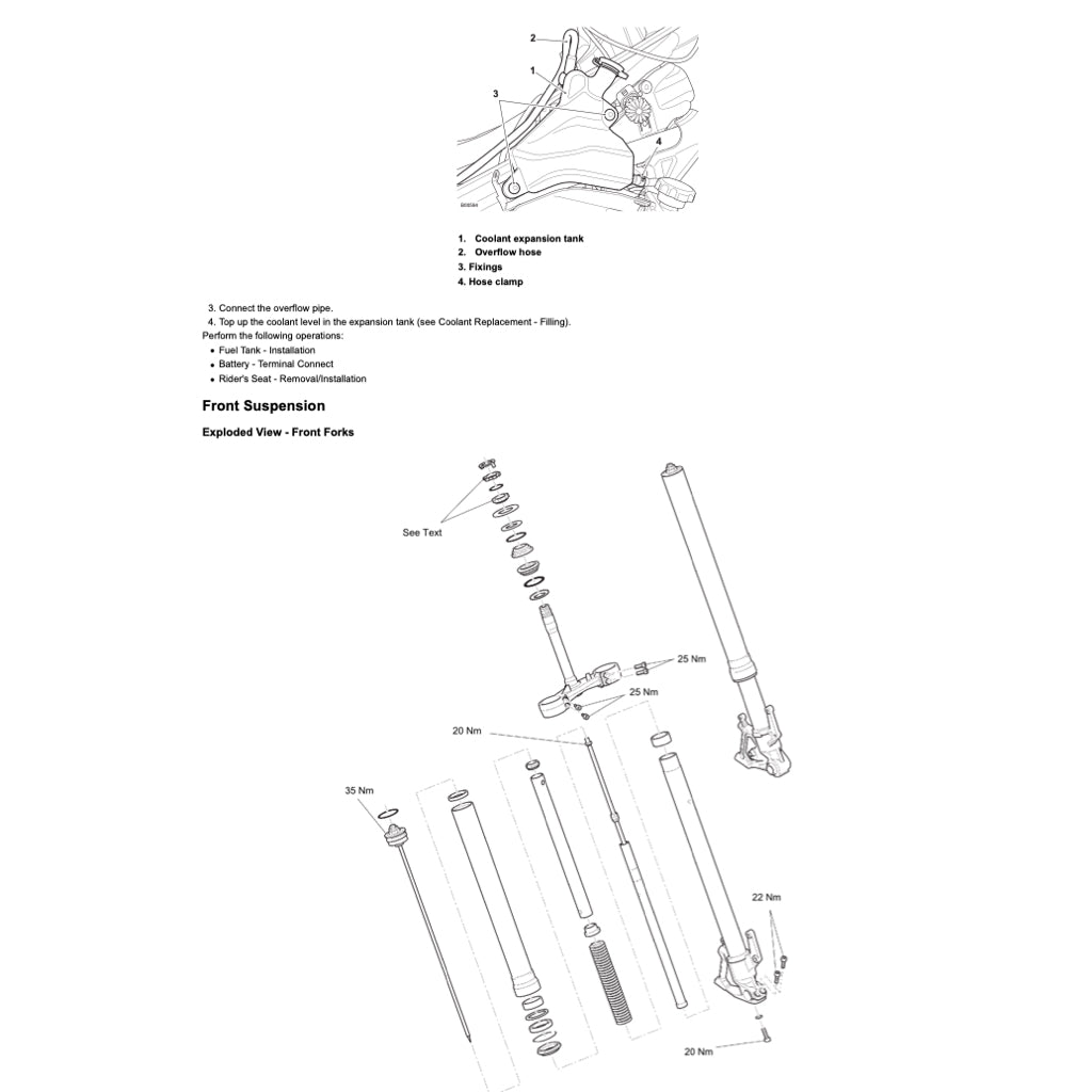 TRIUMPH TIGER 900 RALLY PRO (2020-2023) SERVICE WORKSHOP MANUAL + OWNER'S MANUAL