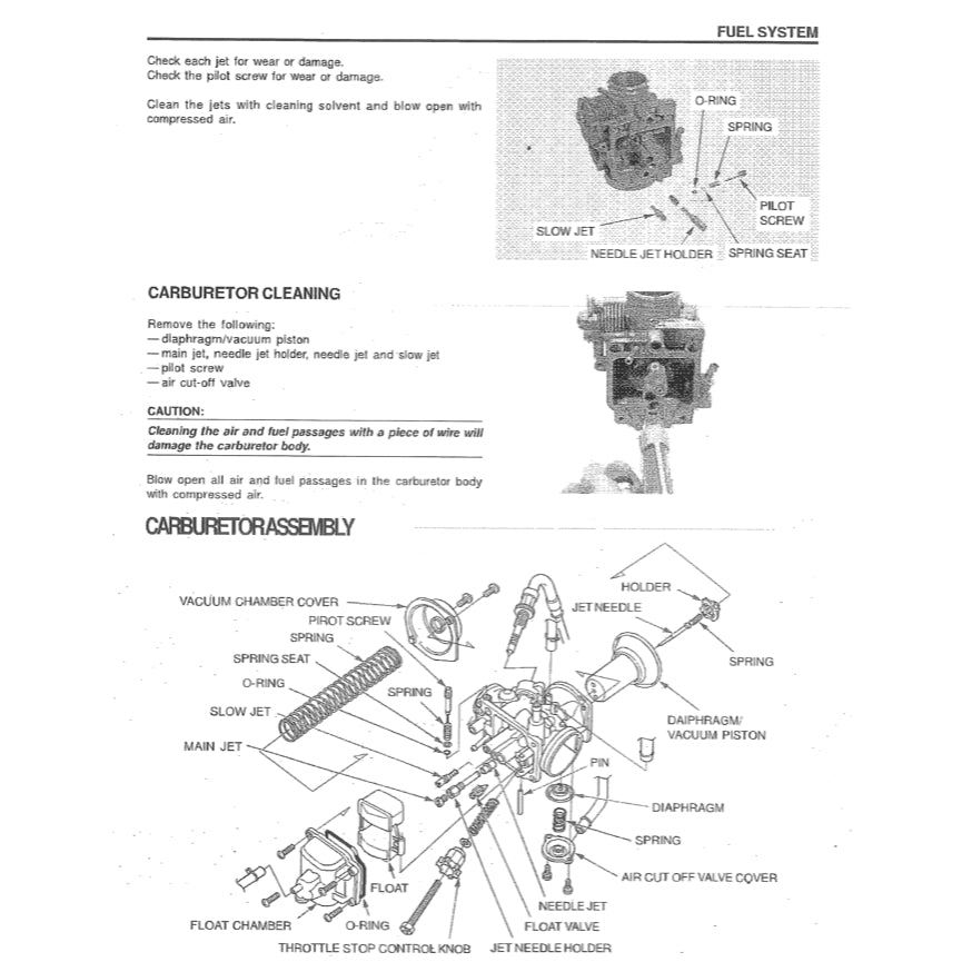 HONDA PHANTOM TA200 (2002-2010) SERVICE WORKSHOP MANUAL + OWNER' MANUAL