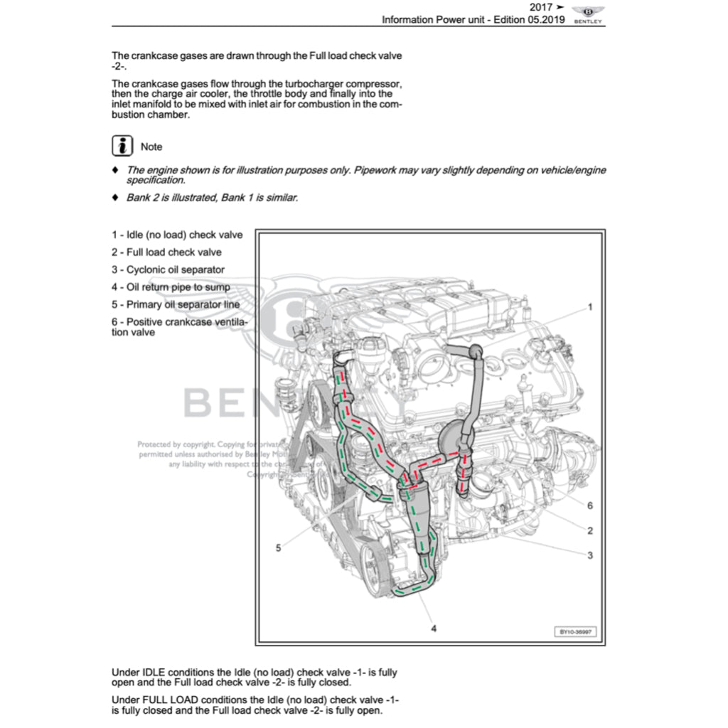 BENTLEY CONTINENTAL FLYING SPUR (2017-2024) SERVICE WORKSHOP MANUAL